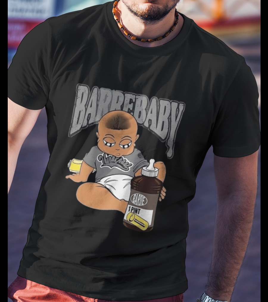 Barrebaby Lil Wayne Syrup 1 Pint Vintage Baby Cartoon T-Shirt