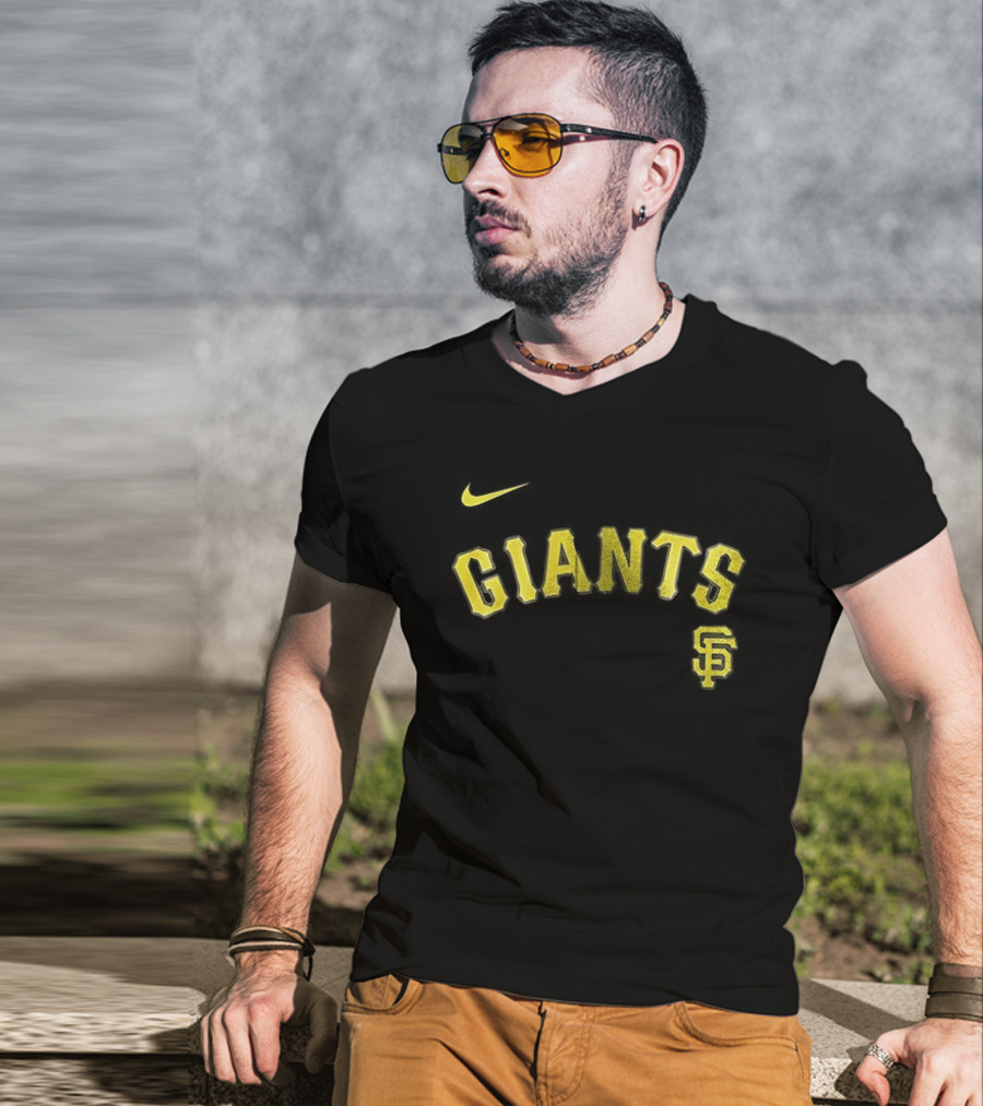 San Francisco Giants Nike Pokémon Collaboration Gotta Catch 'Em All A Journey Begins T-Shirt
