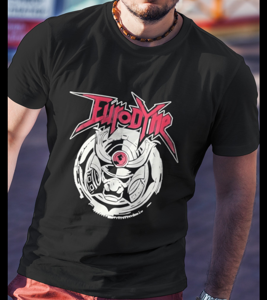 Eurodyne Samurai Cyberpunk Oni RCP77 T-Shirt