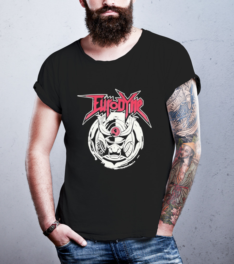 Eurodyne Samurai Cyberpunk Oni RCP77 T-Shirt