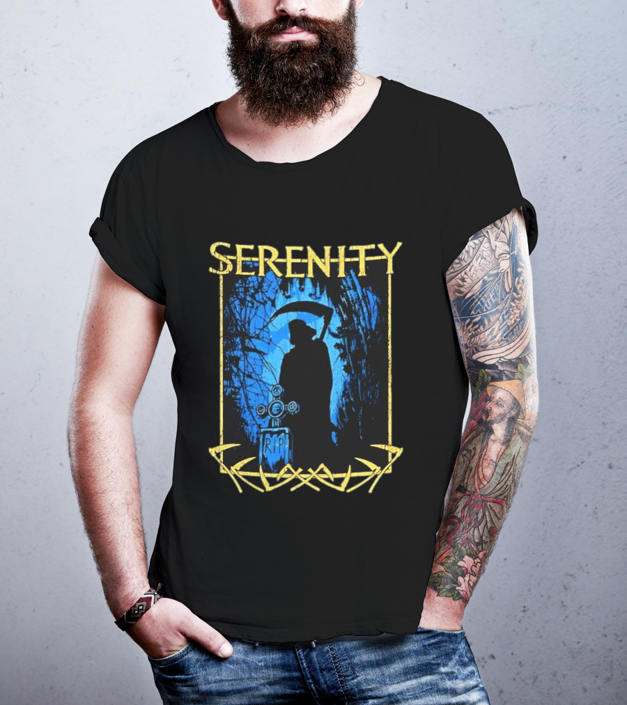 Serenity Grave Robber Reaper RIP Warren Lotas T-Shirt