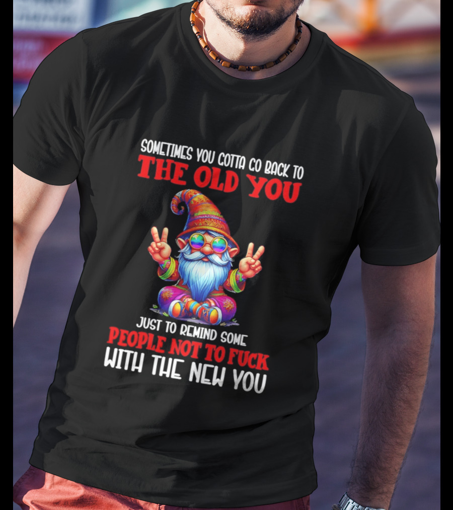 Sometimes You Gotta Go Back To The Old You Just To Remind Some People Not To Fuck With The New You T-Shirt