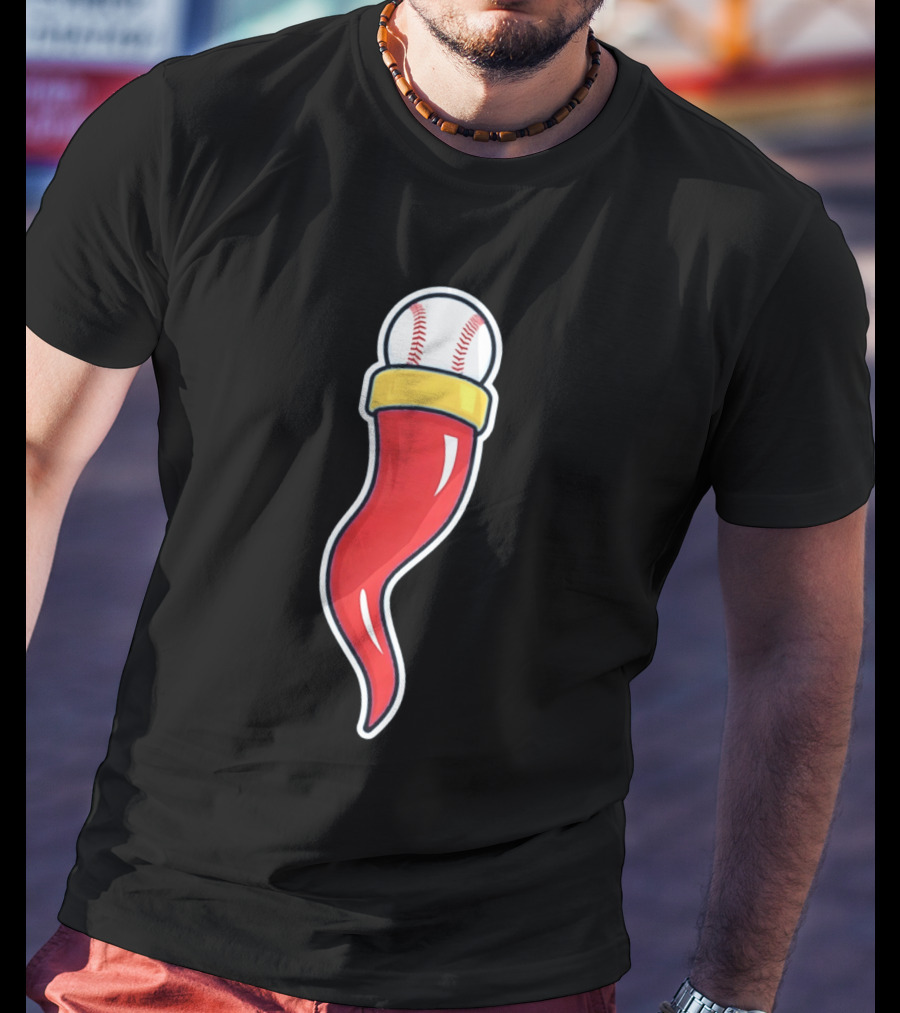 Gabrielle Raucci New York Mets Baseball Chili Pepper T-Shirt