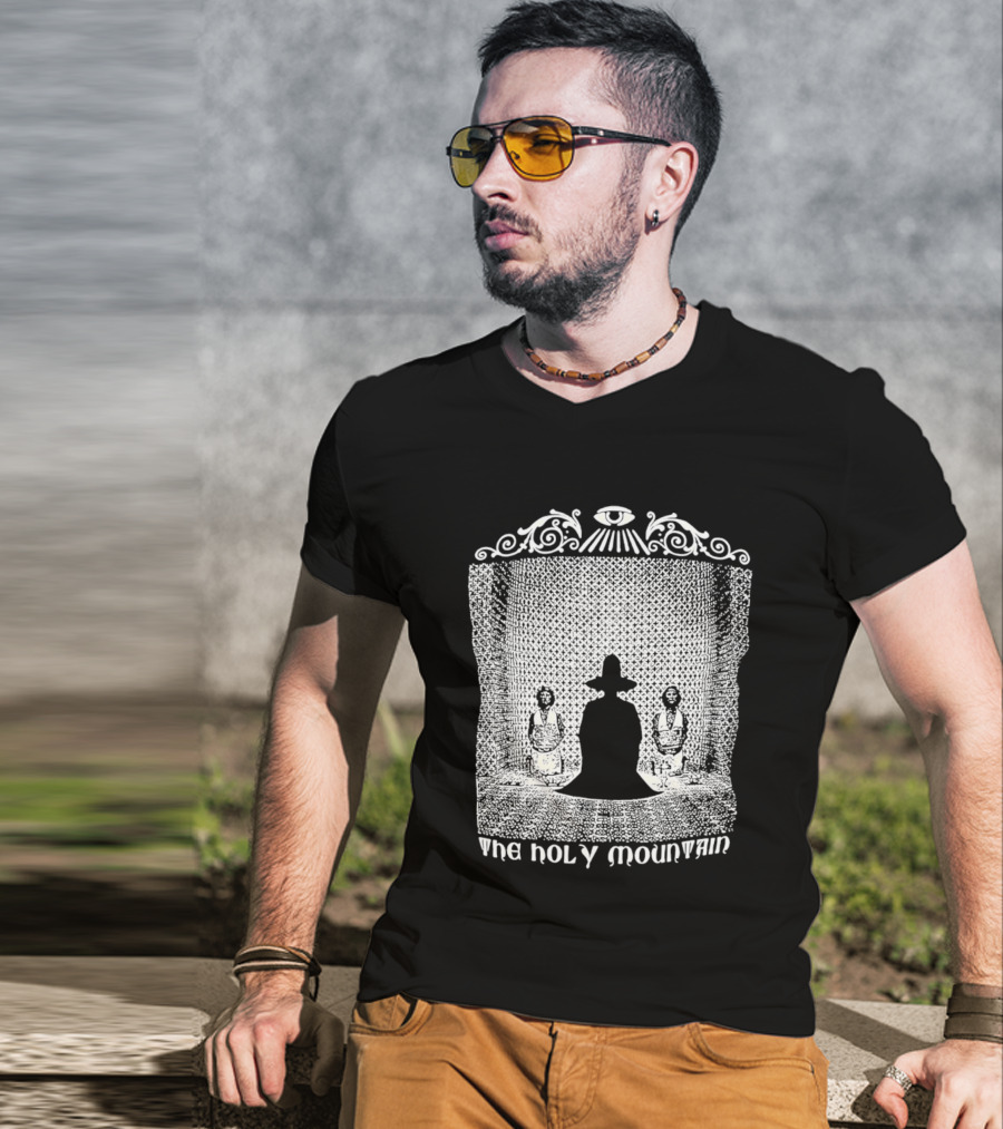 The Holy Mountain Mystical Silhouette With Eye T-Shirt