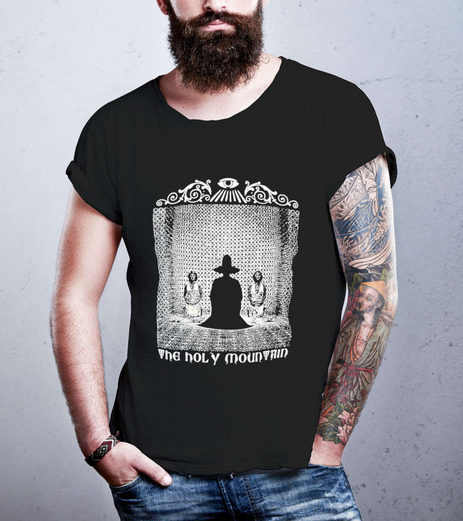The Holy Mountain Mystical Silhouette With Eye T-Shirt