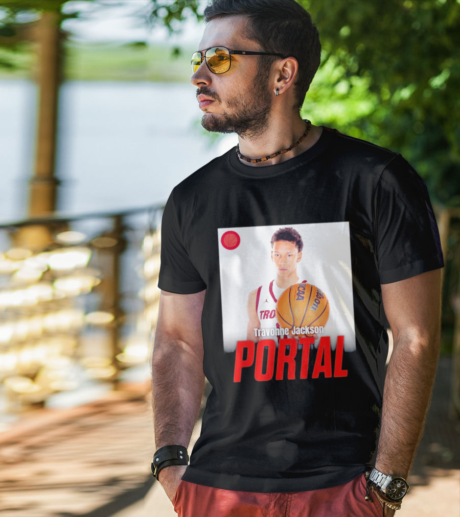 Travonne Jackson Portal NCAA Basketball T-Shirt