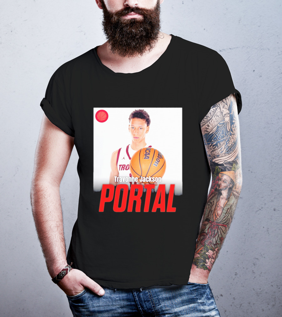 Travonne Jackson Portal NCAA Basketball T-Shirt