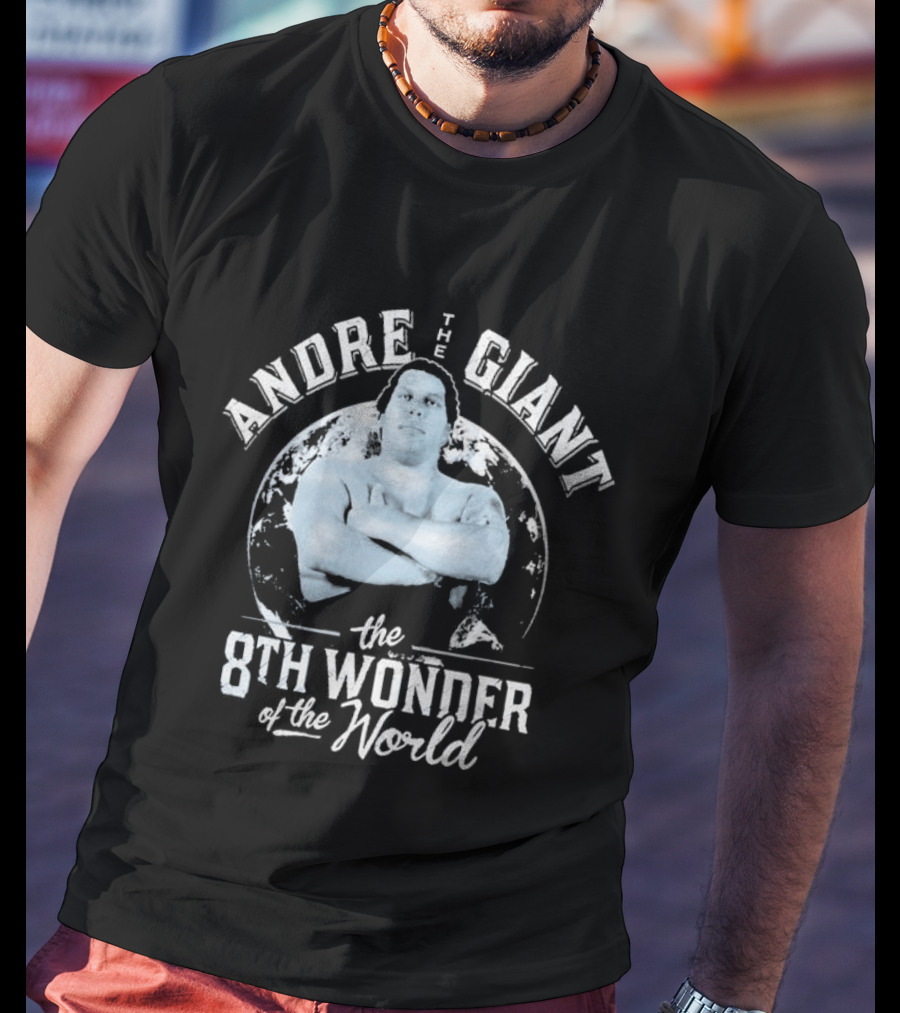 Andre The Giant The 8th Wonder Of The World WrestleMania WWE Hulk Hogan T-Shirt