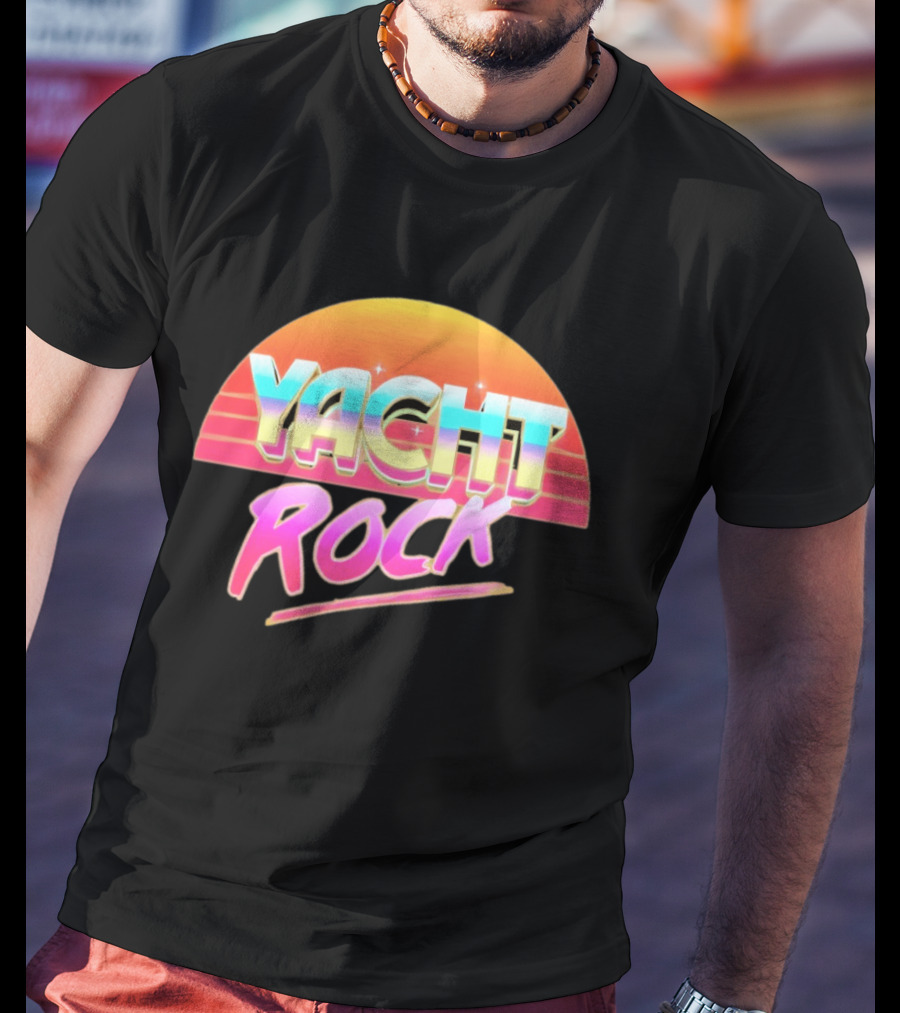 Yacht Rock Sunset Retro Vibes T-Shirt