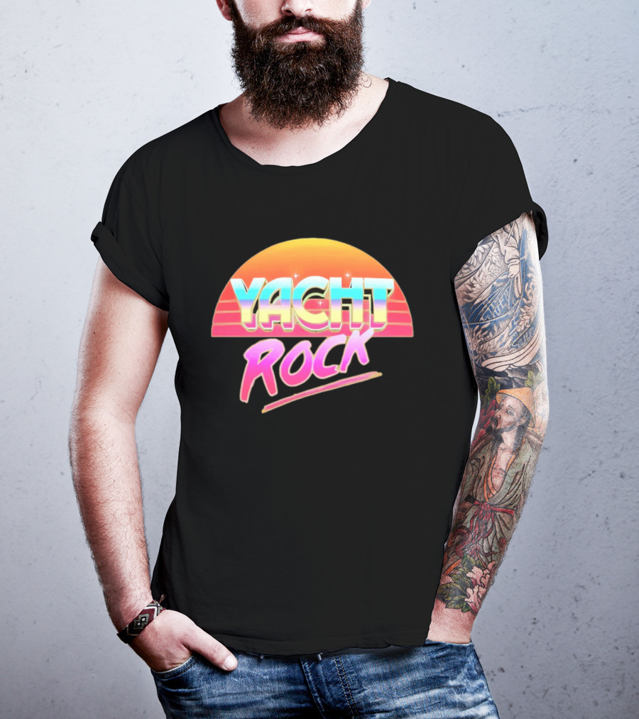 Yacht Rock Sunset Retro Vibes T-Shirt