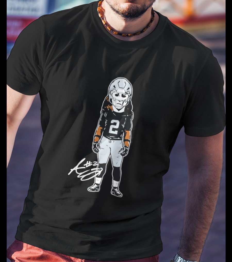 Boogeyman Ashton Jeanty Las Vegas Football Number 2 T-Shirt