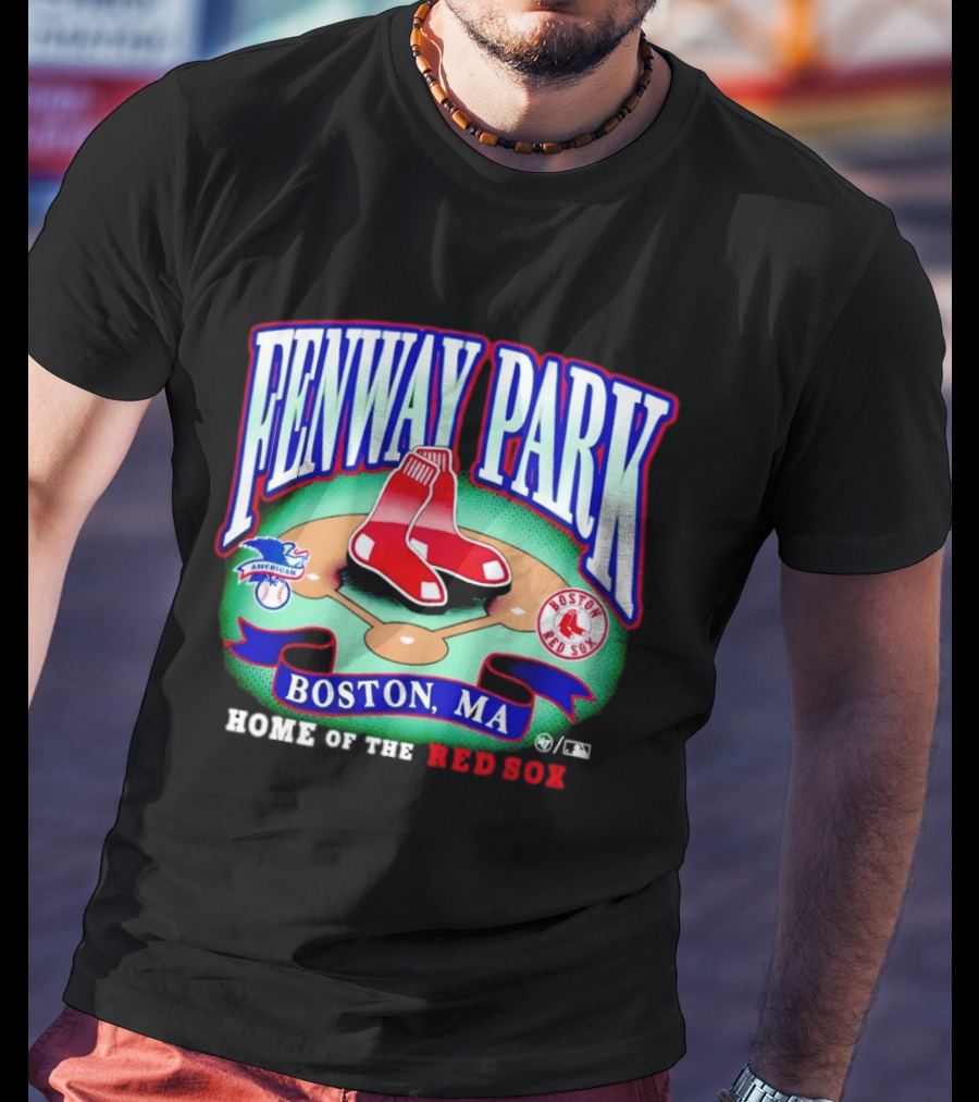 Boston Red Sox Fenway Park Boston MA Home Of The Red Sox American League 2026 T-Shirt