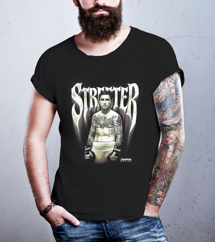 Casey Streeter Zuffa Boxing Fighter Pose Name T-Shirt