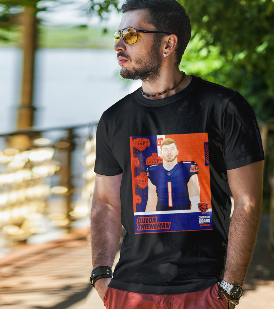NFL 2026 Draft Chicago Bears Dillon Thieneman Oregon T-Shirt