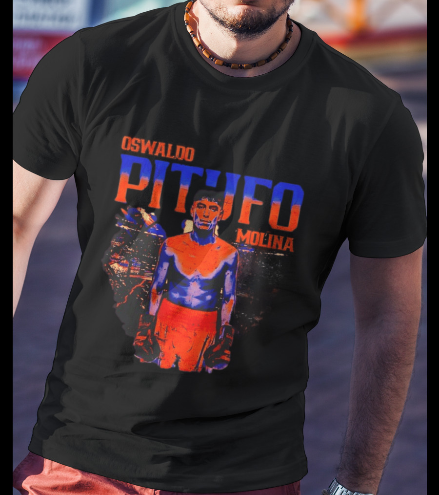 Original Pitufo Oswaldo Molina Boxing T-Shirt