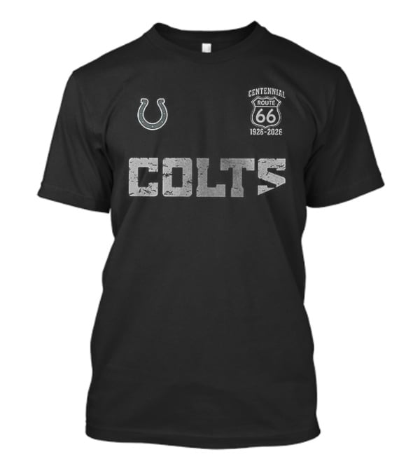 Indianapolis Colts Route 66 Centennial 100th Anniversary T-Shirt