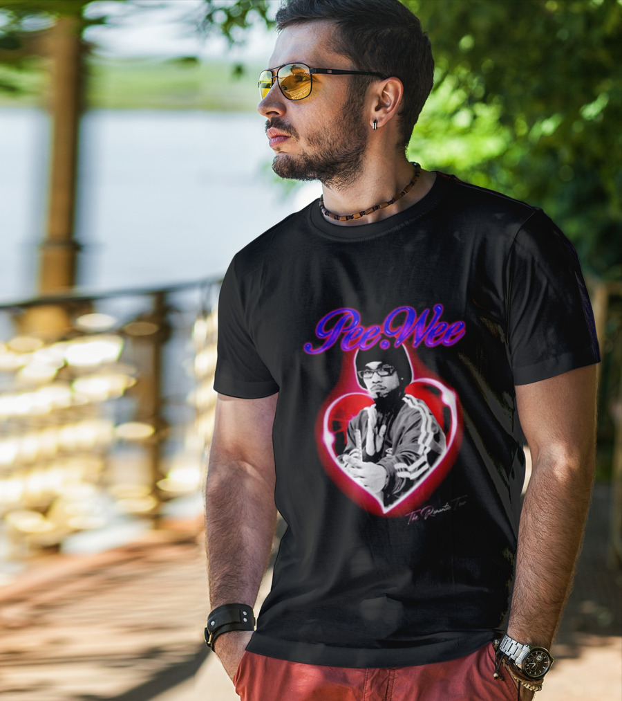 Pee Wee Heart Tour 2026 Anderson Paak Live Performance T-Shirt