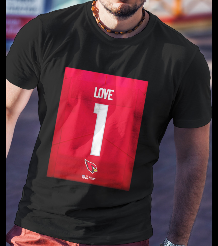 Arizona Cardinals 2026 Draft Love 1 Jersey T-Shirt