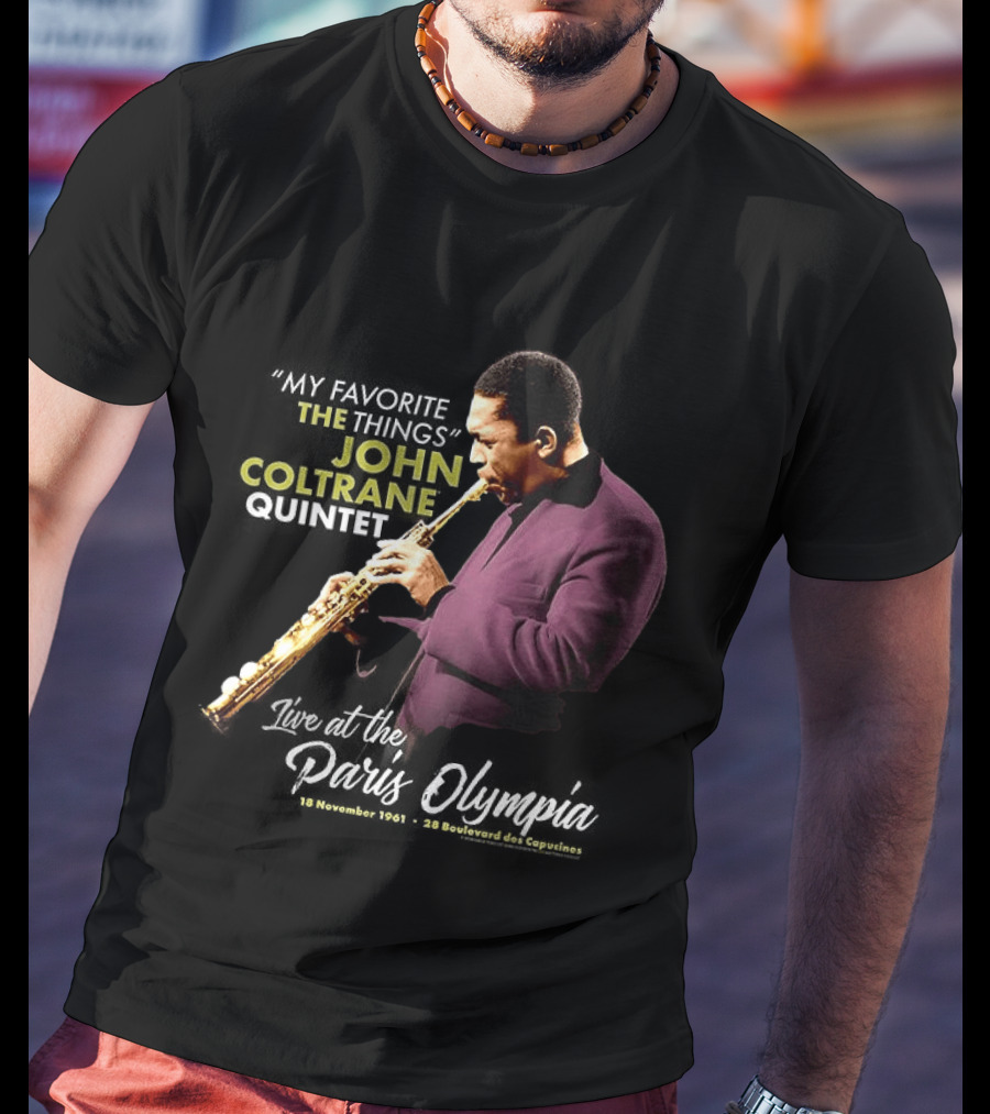 John Coltrane My Favorite Things Quintet Paris Olympia 1961 T-Shirt