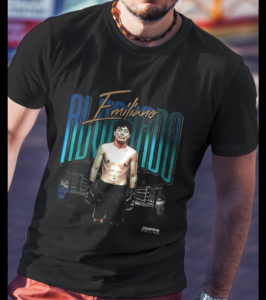 Emiliano Alvarado Zuffa Boxing Fighter Pose Arena Alvarado T-Shirt