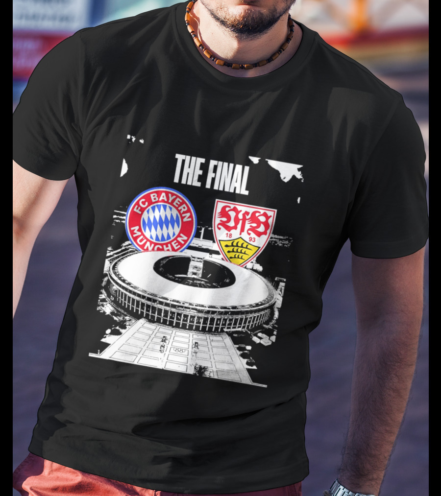 FC Bayern München Vs VfB Stuttgart The Final DFB Pokal 2026 T-Shirt