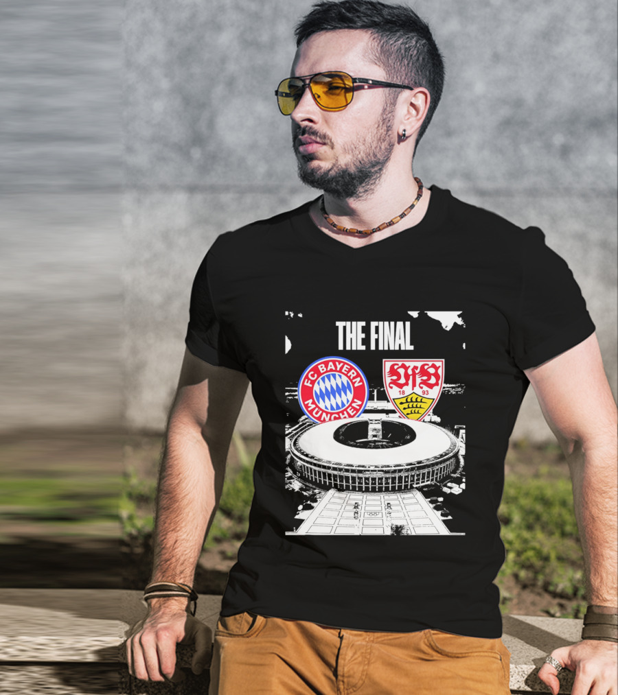 FC Bayern München Vs VfB Stuttgart The Final DFB Pokal 2026 T-Shirt