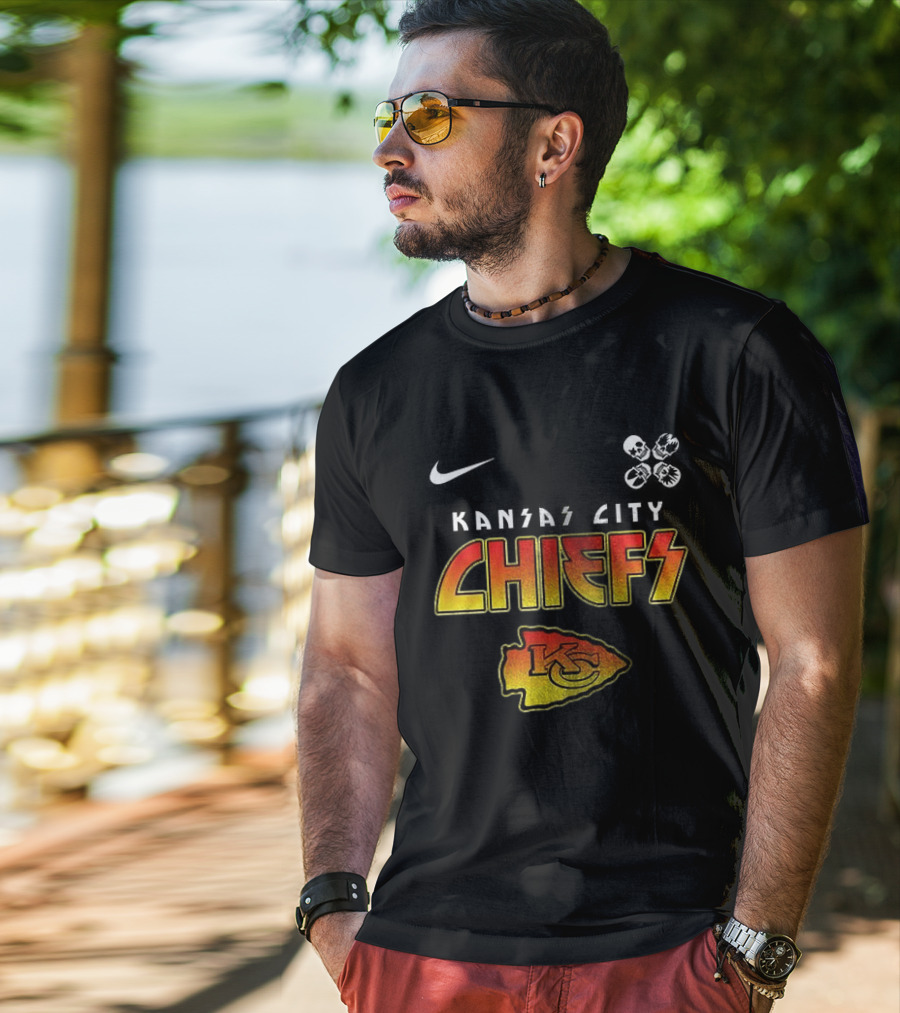 Kansas City Chiefs Rock And Roll All Nite Abbey Road T-Shirt