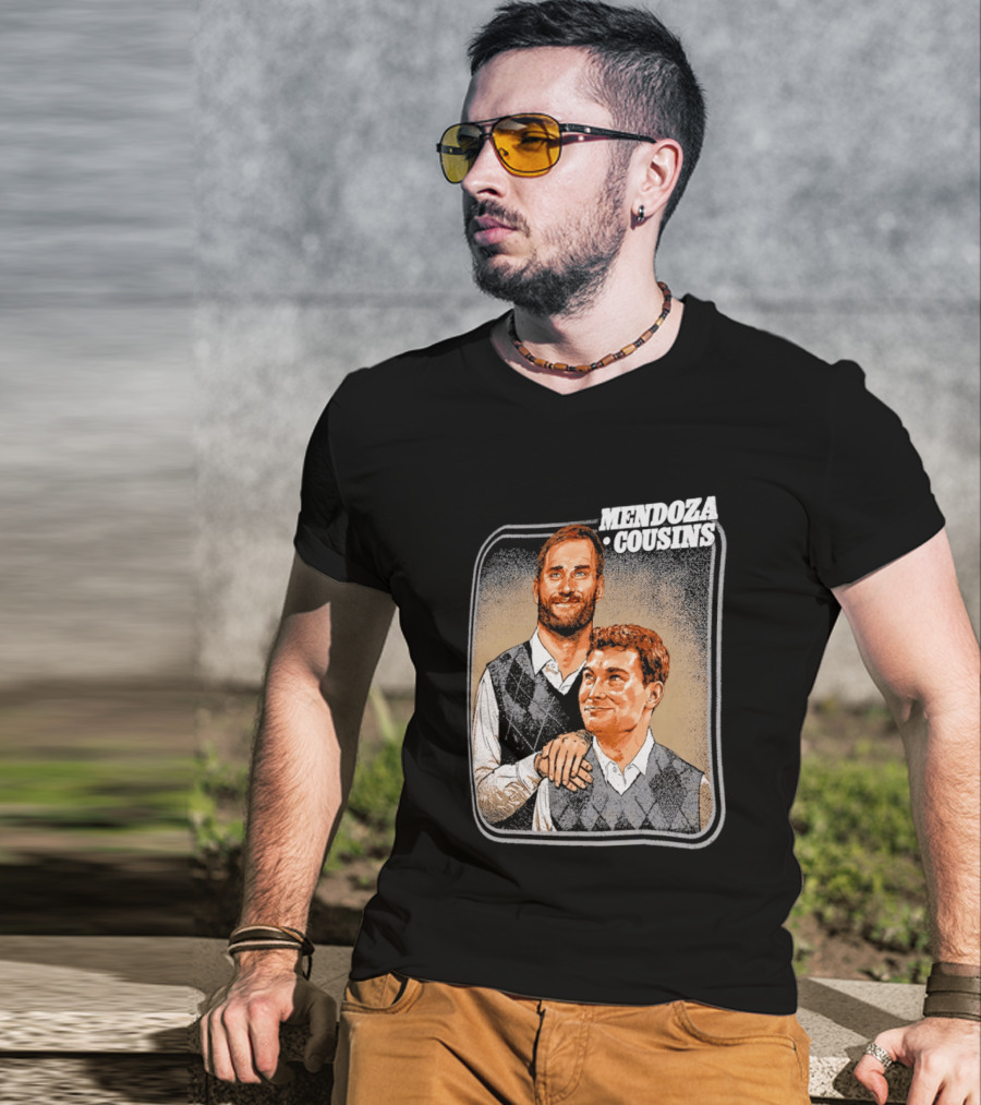 Mendoza Cousins Duo Sweater Vest Pairing T-Shirt