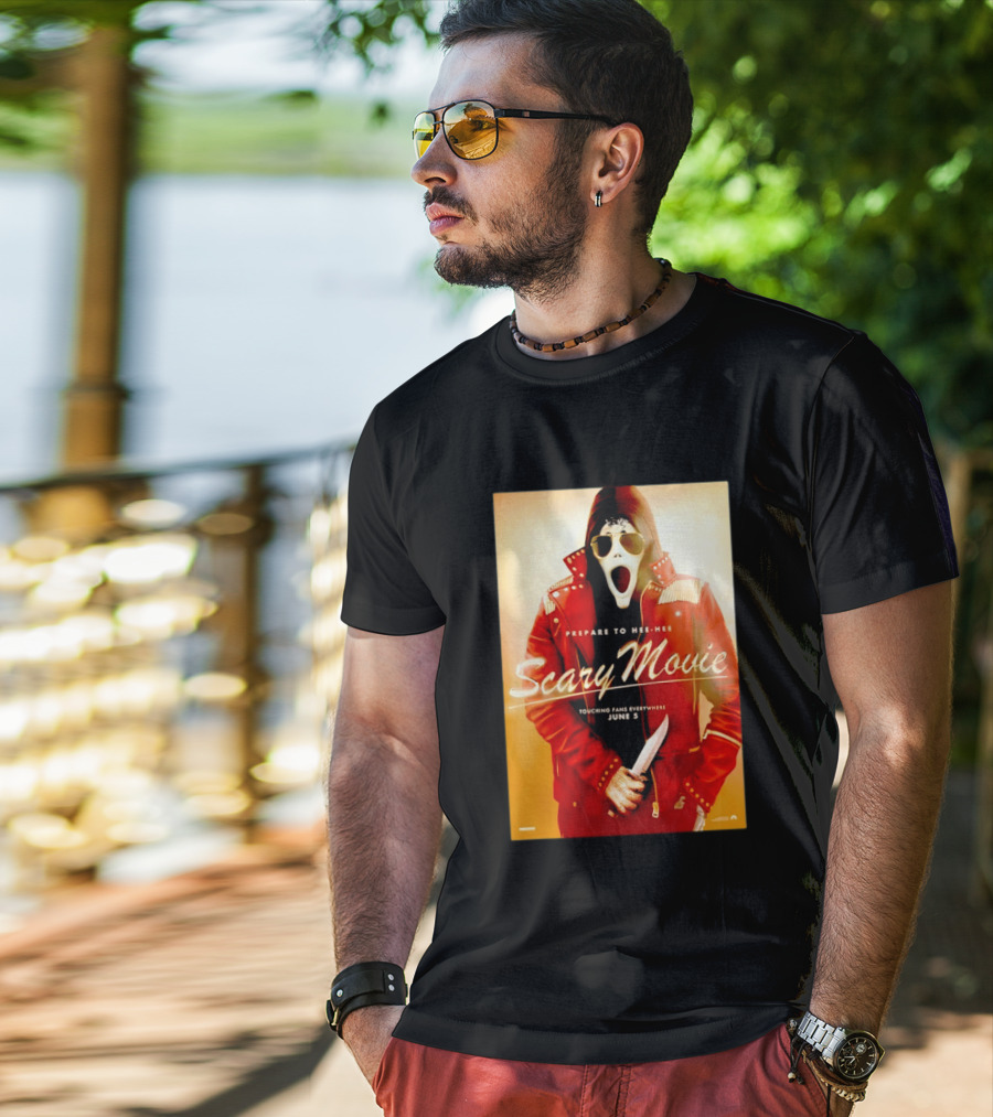Scary Movie Prepare To Hee Hee Touching Fans Everywhere June 5 Michael T-Shirt