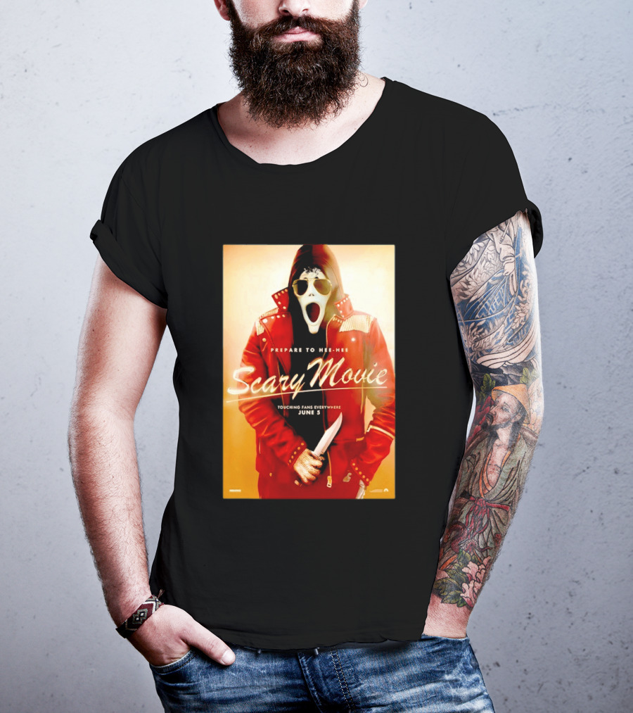 Scary Movie Prepare To Hee Hee Touching Fans Everywhere June 5 Michael T-Shirt