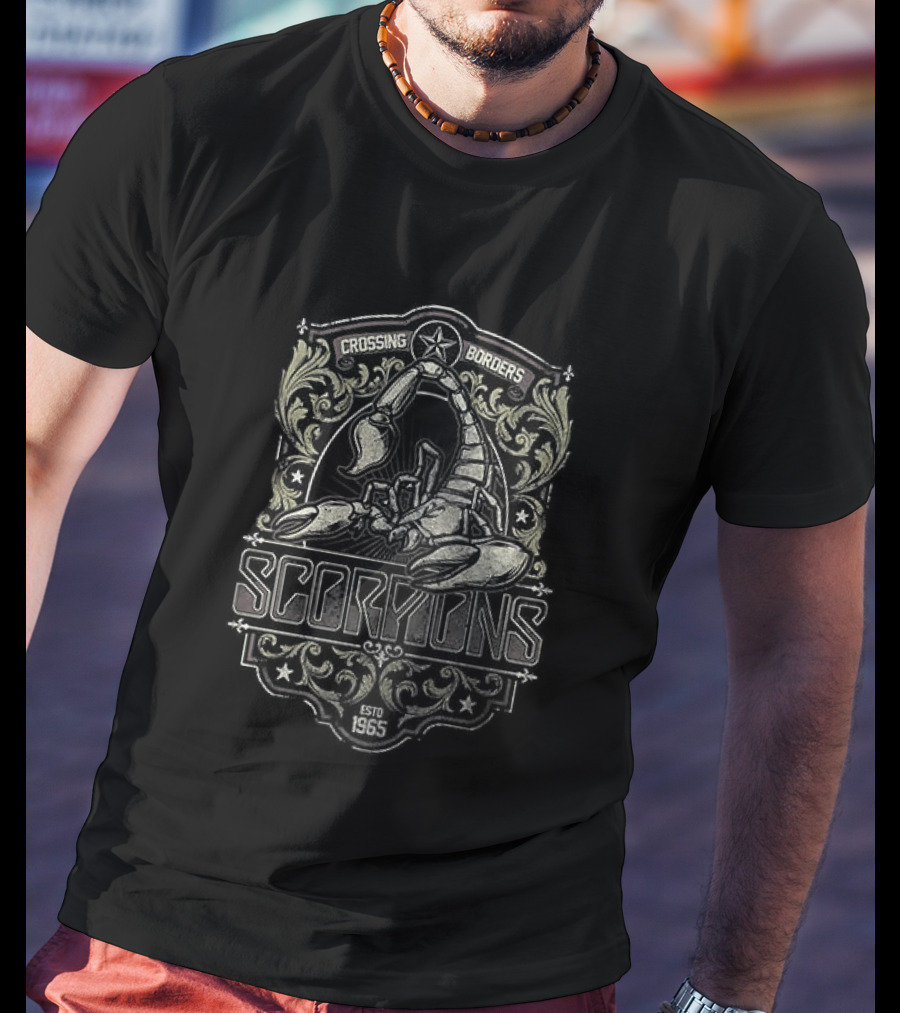 Scorpions Crossing Borders Wind Of Change Album T-Shirt