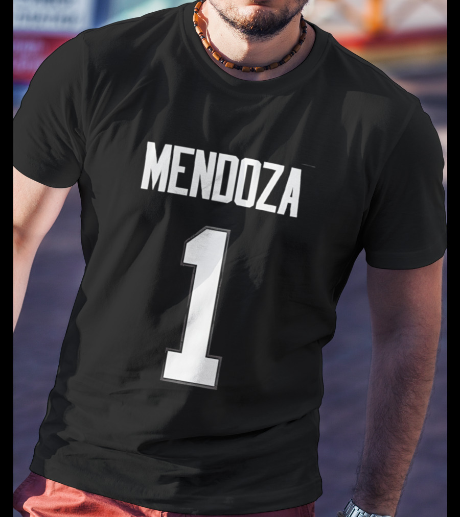 Las Vegas Raiders Fernando Mendoza Number 1 Jersey T-Shirt