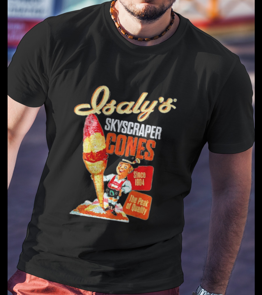 Isaly's Skyscraper Cones Since 1904 The Peak Of T-Shirt