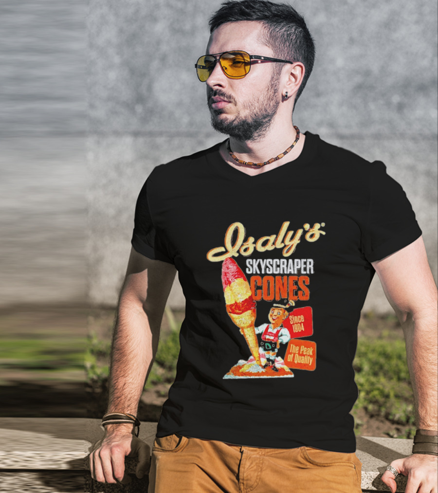 Isaly's Skyscraper Cones Since 1904 The Peak Of T-Shirt