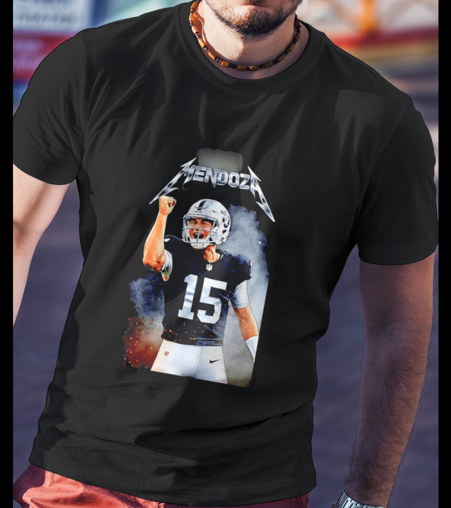 Mendoza Las Vegas Raiders 2026 Draft Fan Gear T-Shirt