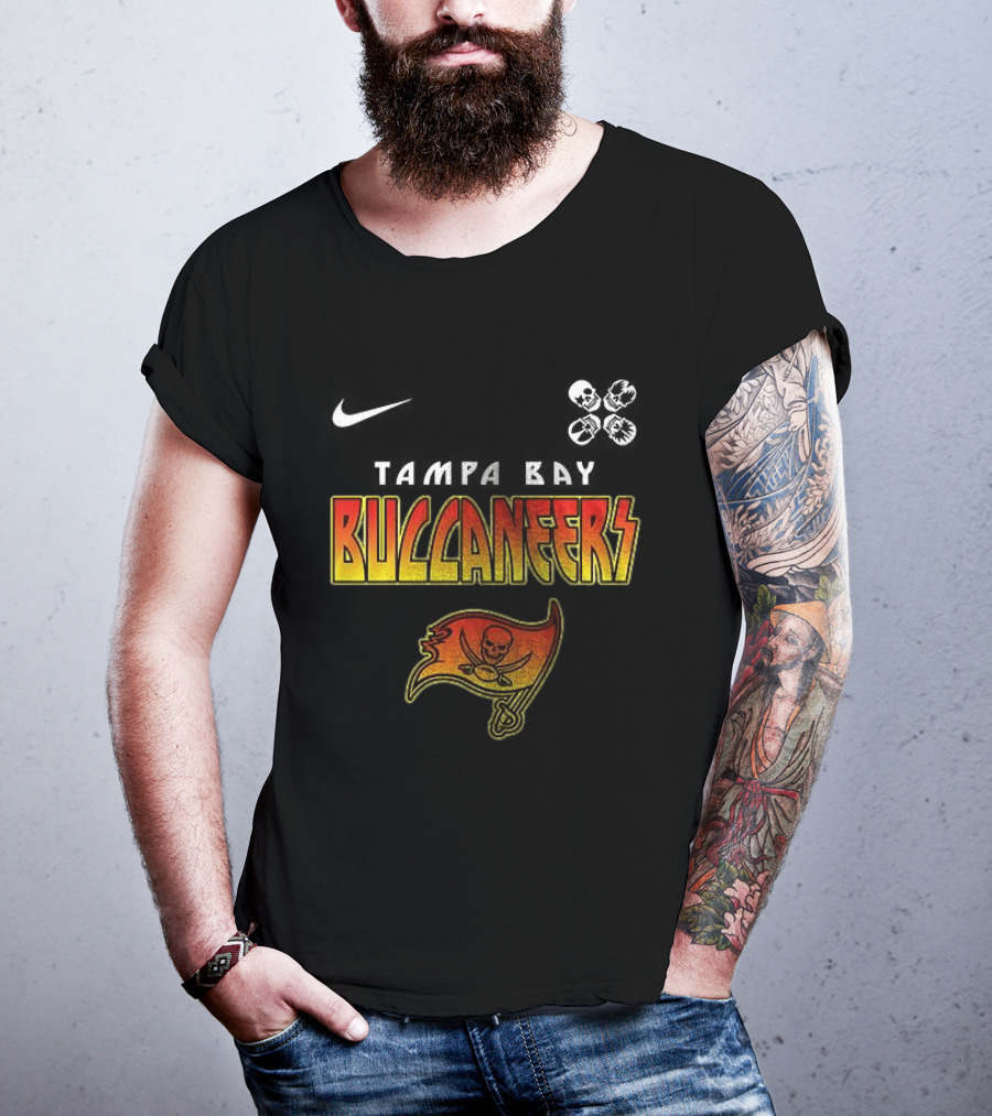 Tampa Bay Buccaneers Rock And Roll All Nite Abbey Road T-Shirt
