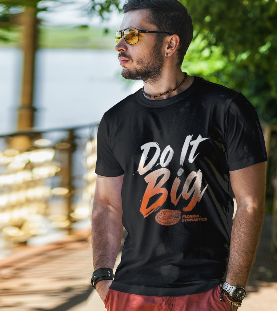 Florida Gymnastics Do It Big Brushstroke T-Shirt