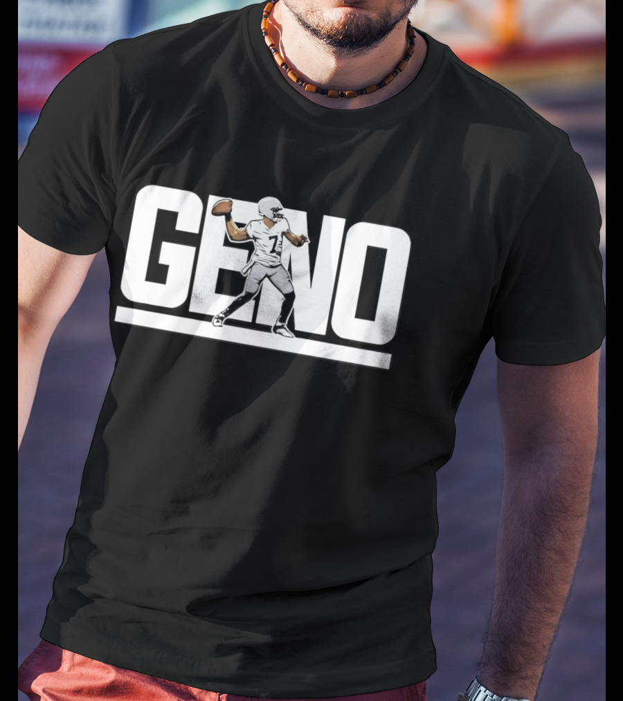 Geno Smith Las Vegas Football Quarterback Action T-Shirt