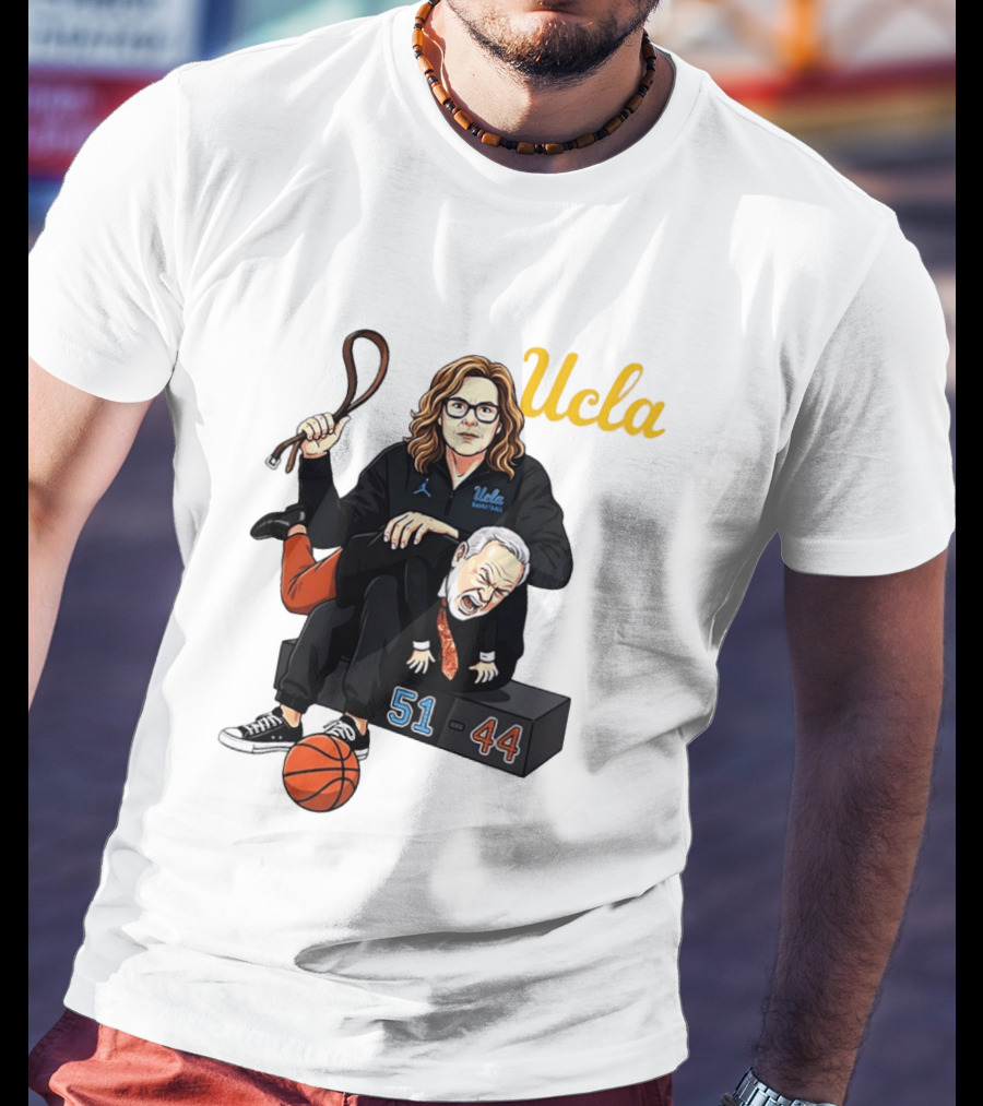 UCLA Bruins Cori Close Vs Vic Schaefer Texas Longhorns 2026 Women's NCAA Tournament Score 51 44 T-Shirt