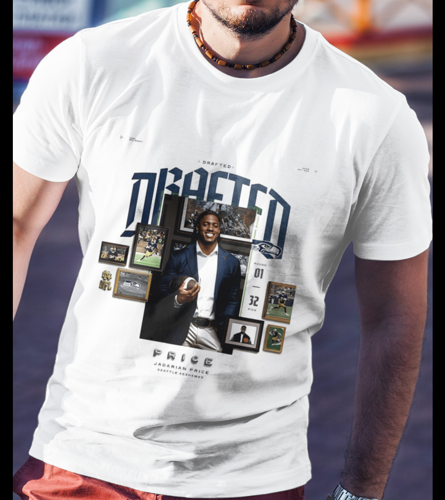 Seattle Seahawk 2026 Drafted Jadarian Price Football Highlights NFL T-Shirt