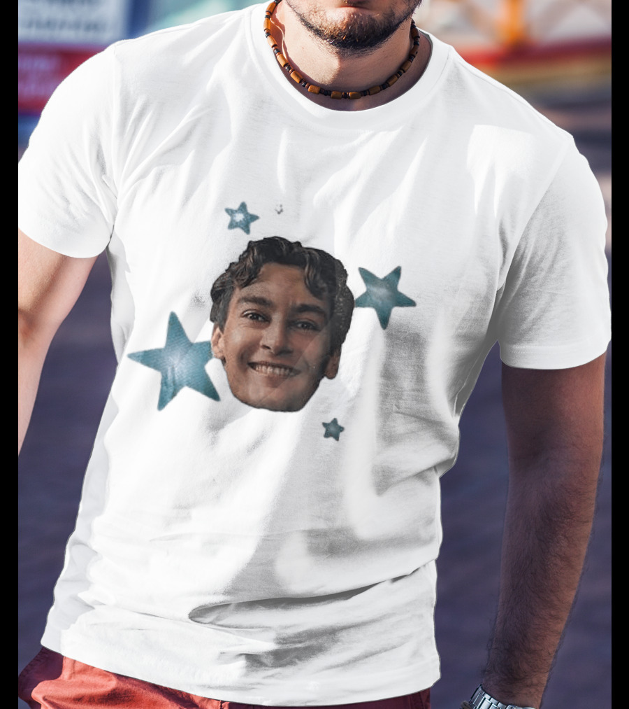 George Sixty Three Starry Smiling Face T-Shirt