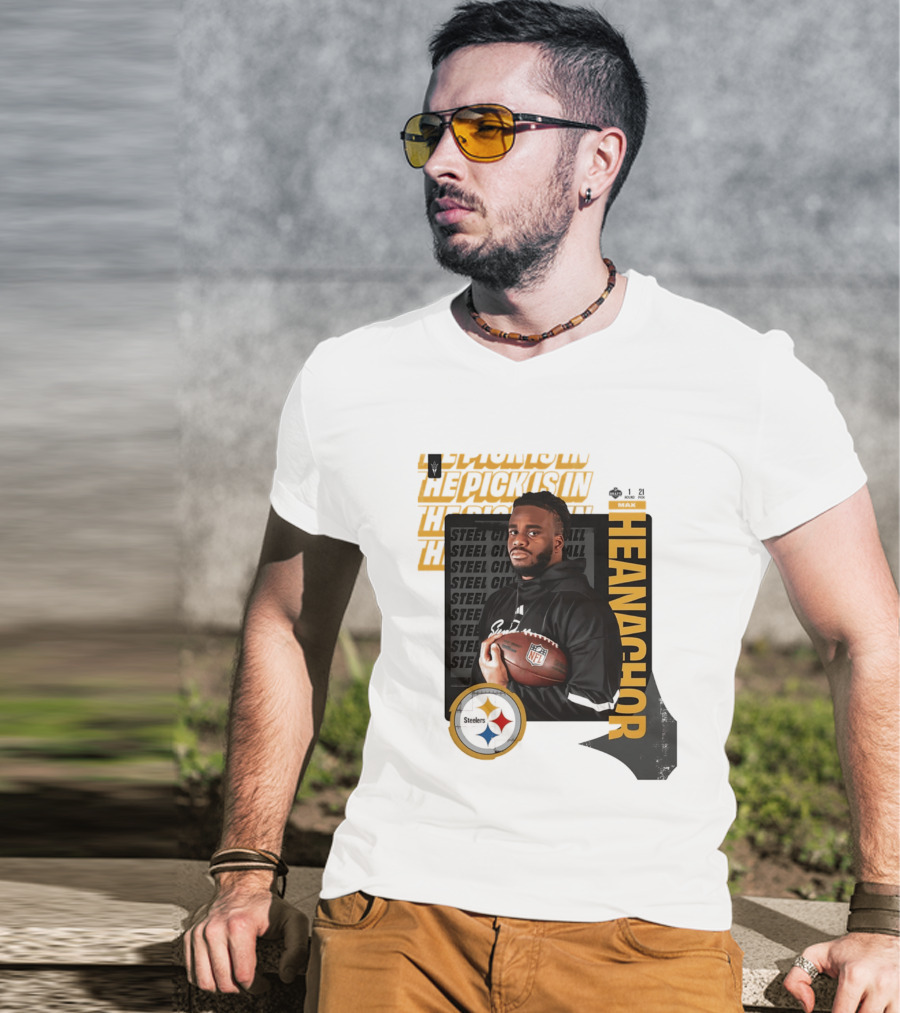 Max Iheanachor Steelers NFL Draft Round 1 Pick 21 2026 T-Shirt