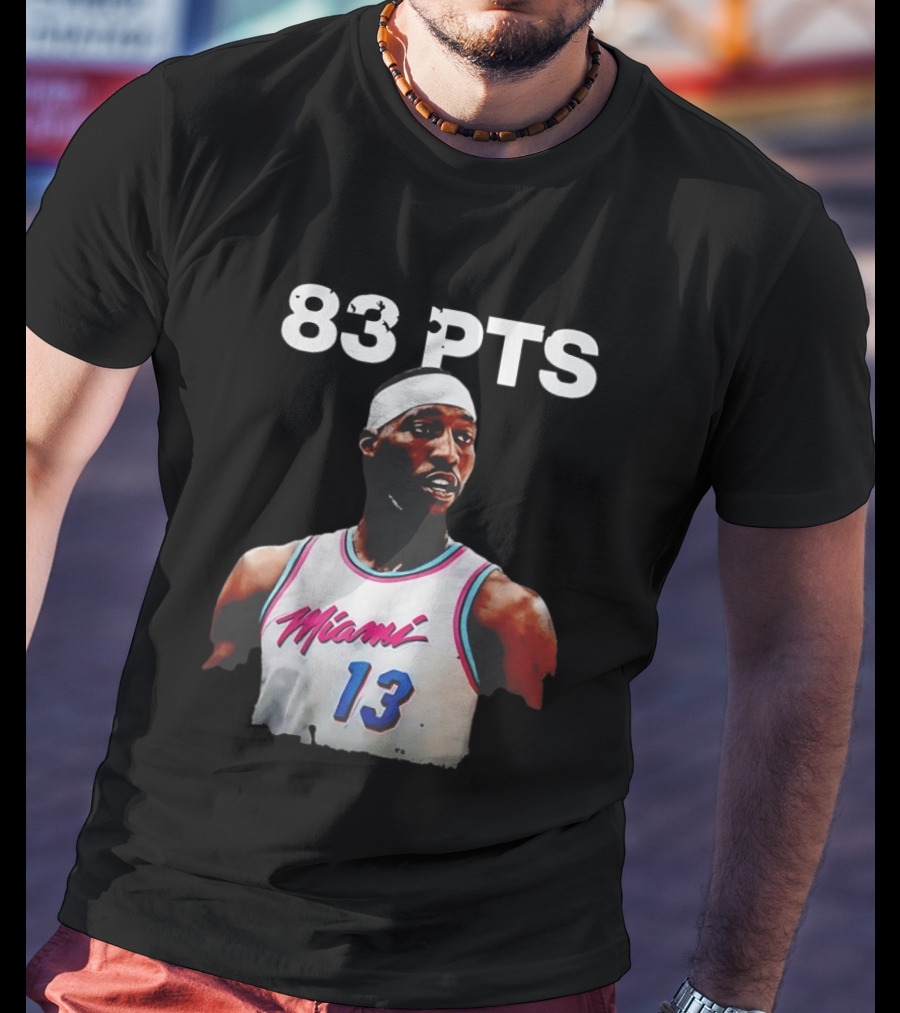 Bam Adebayo 83 PTS Miami 13 T-Shirt