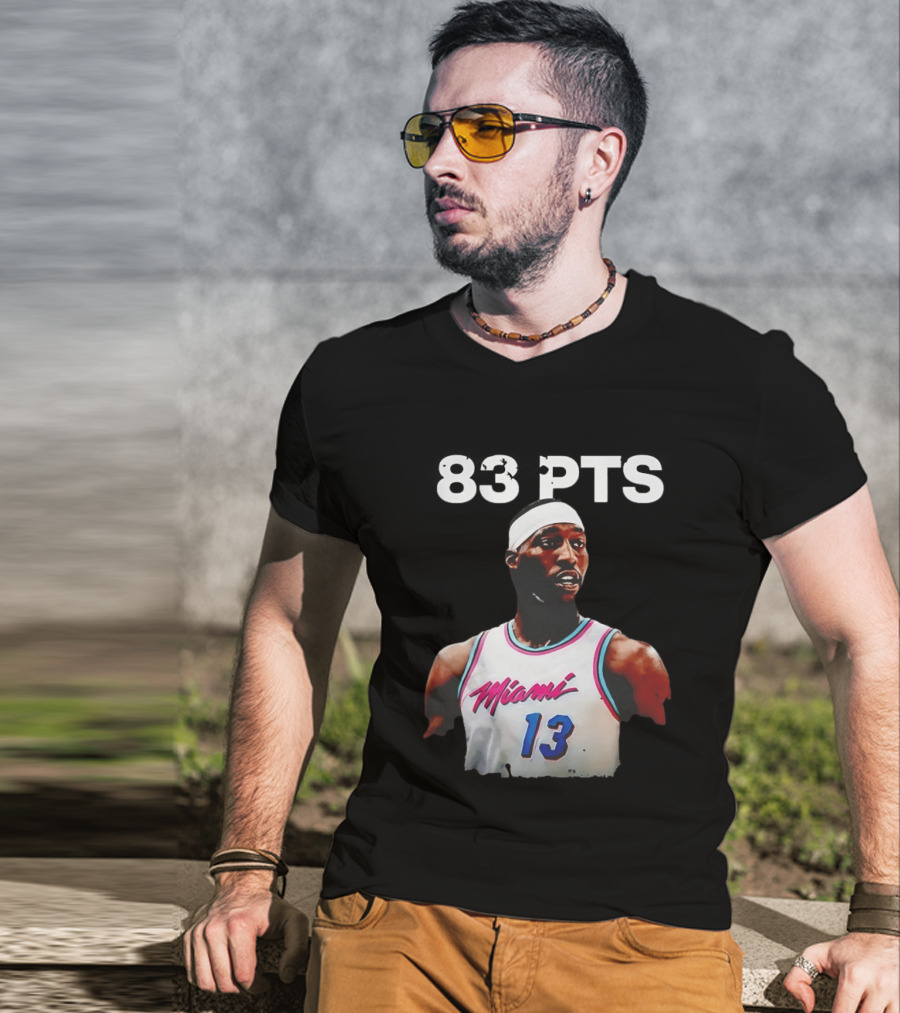 Bam Adebayo 83 PTS Miami 13 T-Shirt