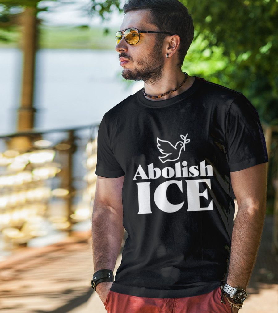 Abolish ICE 2026 Dove And Peace T-Shirt