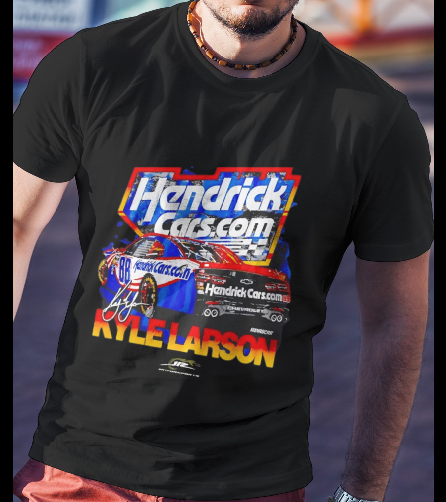 Hendrick Cars Com Kyle Larson NASCAR Racing 88 Chevy T-Shirt