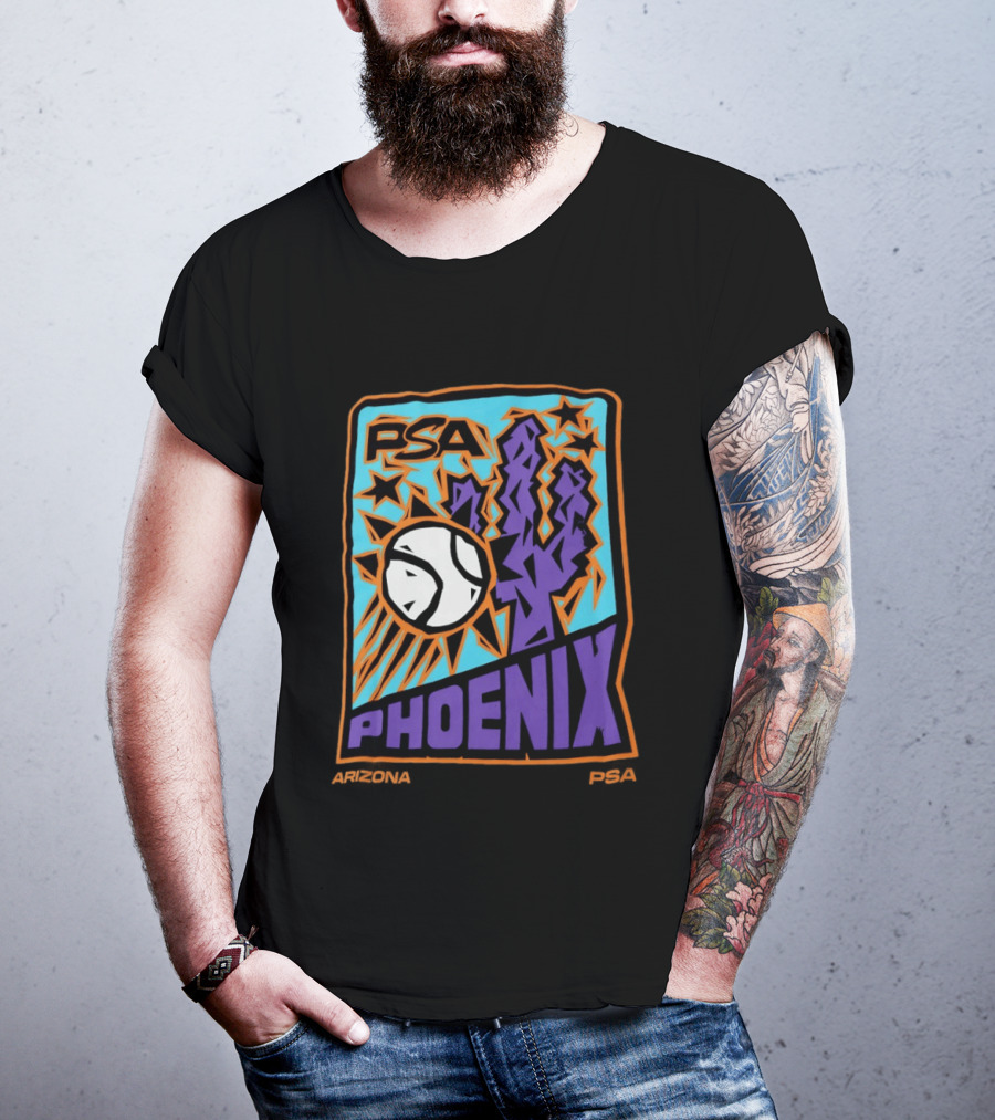Phoenix Suns PSA Cactus Basketball Stars Arizona T-Shirt