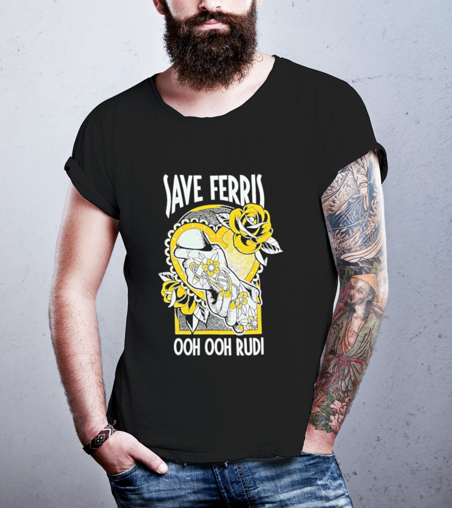 Save Ferris Ooh Ooh Rudi Rose T-Shirt