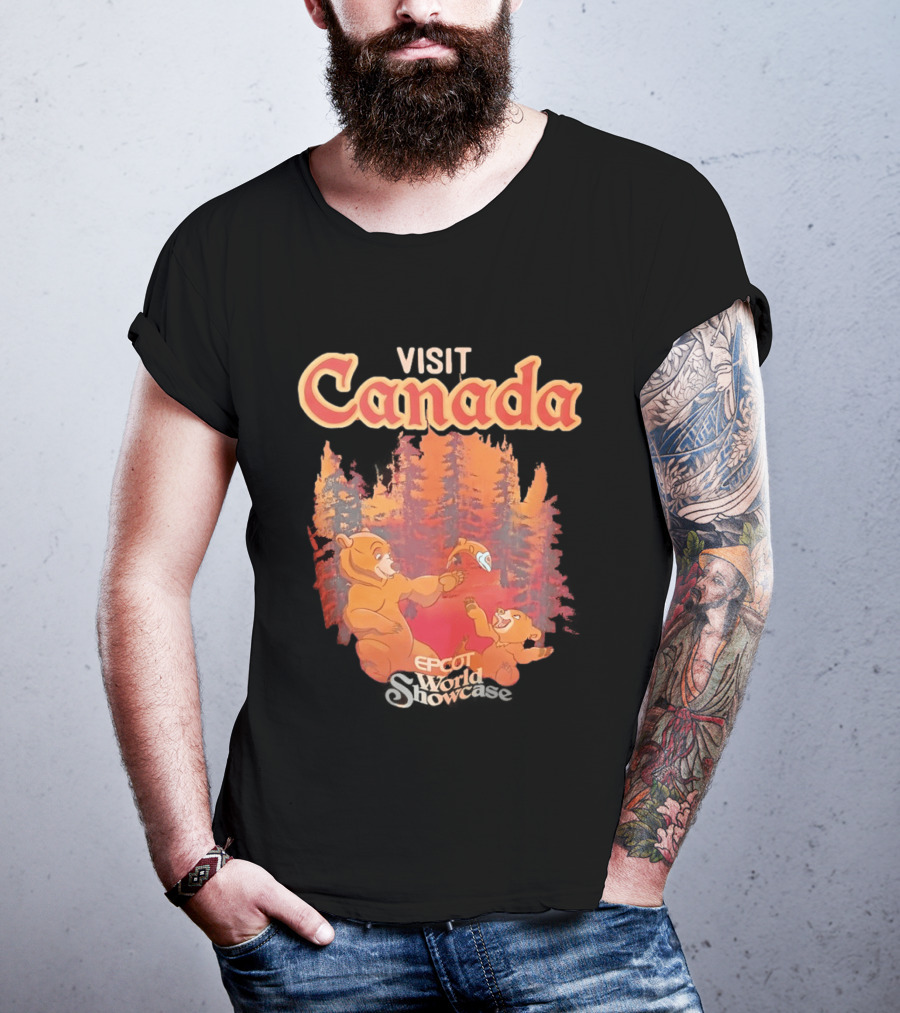 Visit Canada Kenai And Koda Epcot World Showcase T-Shirt