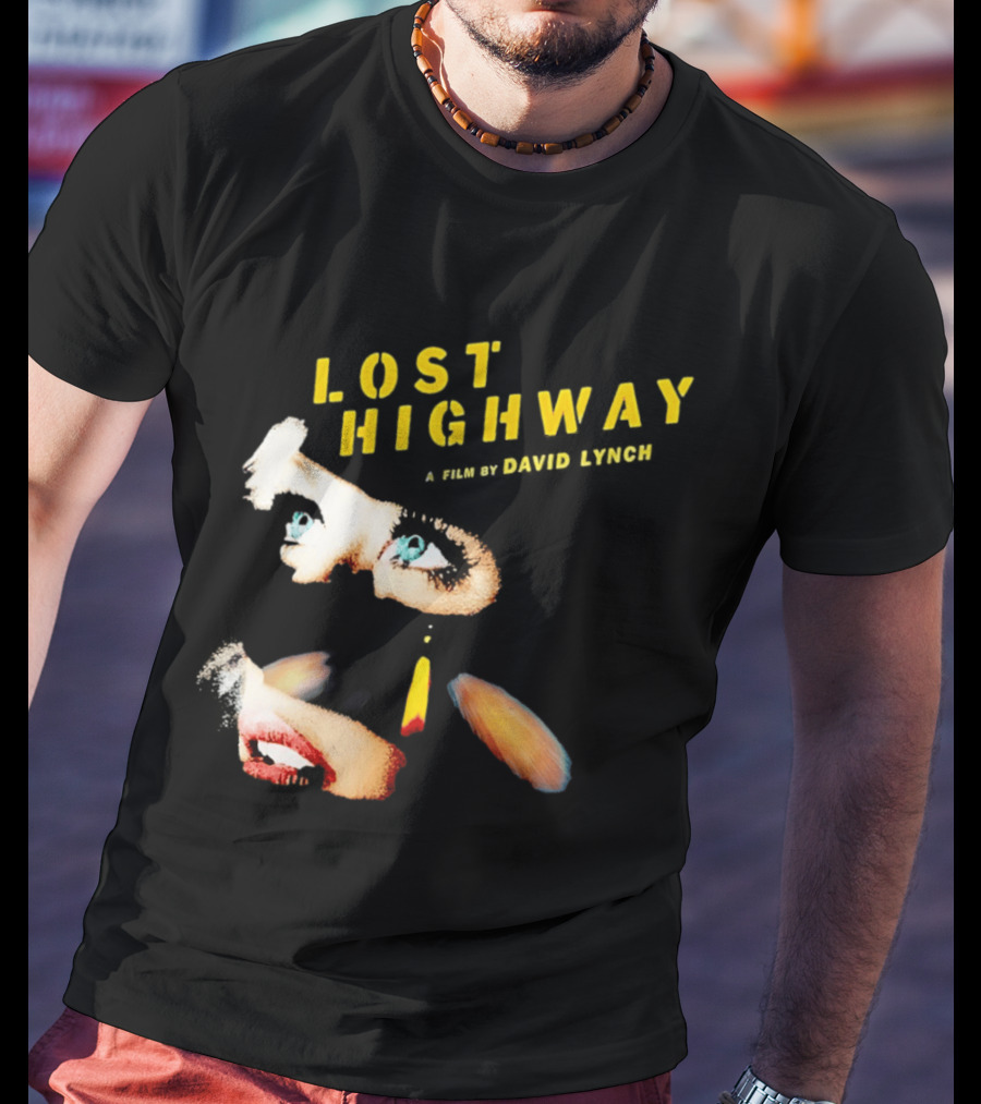 Lost Highway David Lynch Movie Surreal Elements Eyes Lips T-Shirt